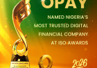 🥇OPay Named Most Trusted Digital Finance Company!